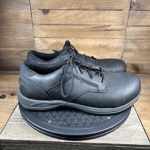 Red Wing 6709 Shoes Men's Size 9 D Safety Steel Toe Work Shoes Black Leather